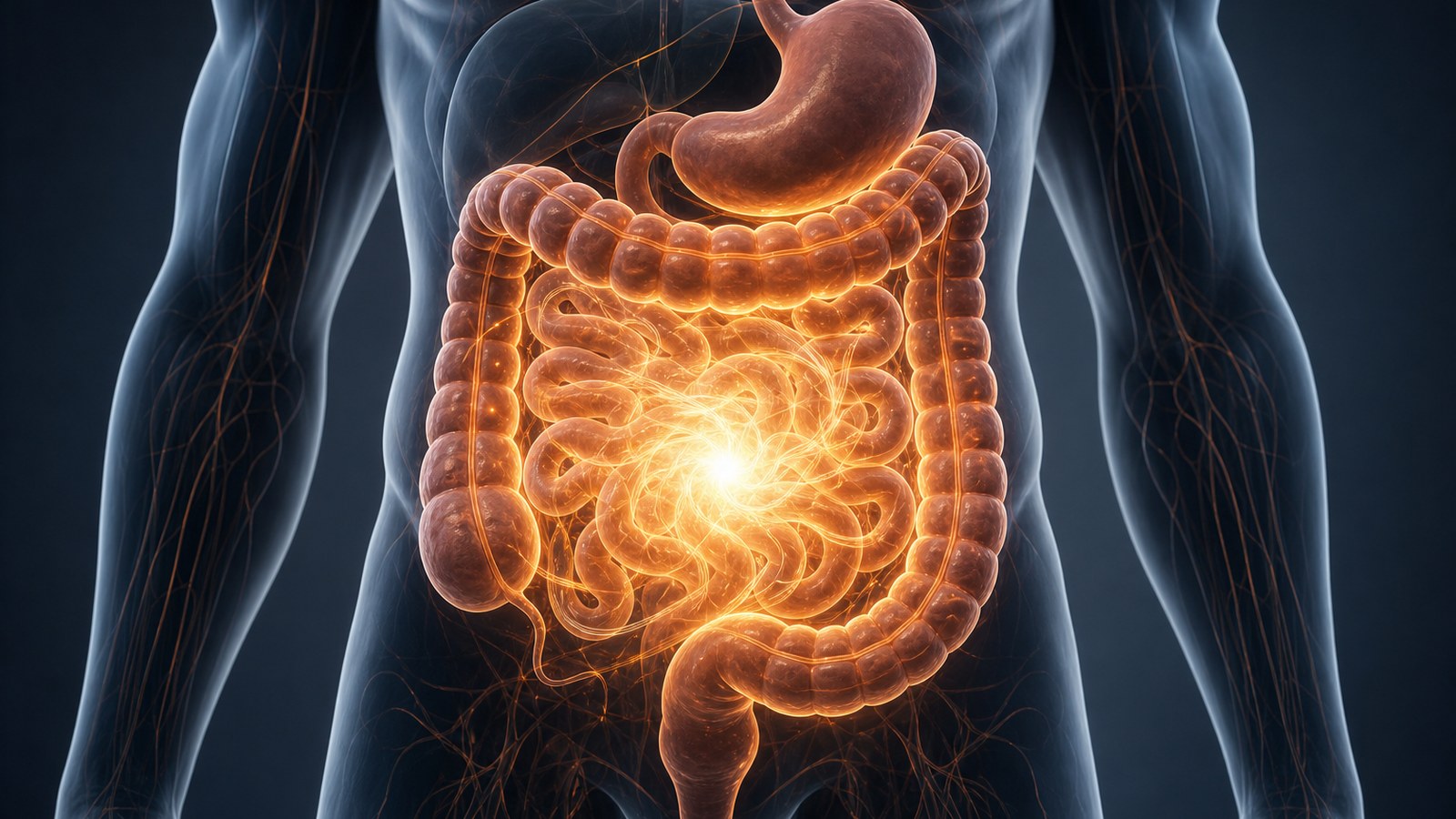 Digestive issues guide showing gut health, bloating, and healthy digestion